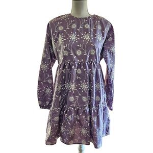 Floral Embroidered Top/Mini Dress